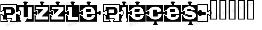 Puzzle Pieces字体转换